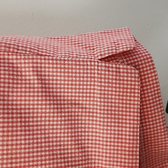 Tommy Hilfiger Pink Red Gingham Shorts - Picture 8 of 9